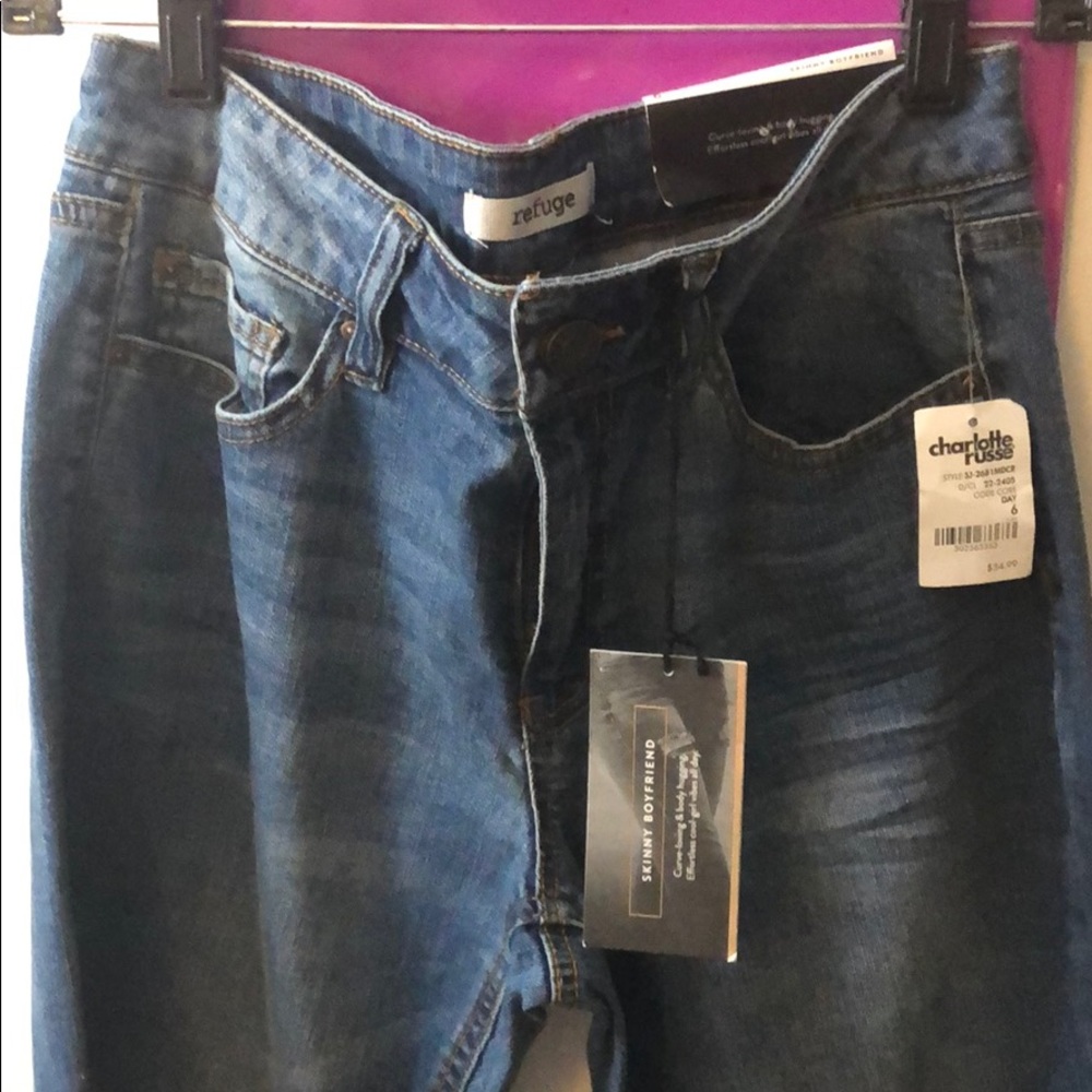 Charlotte Russe Skinny Boyfriend jeans